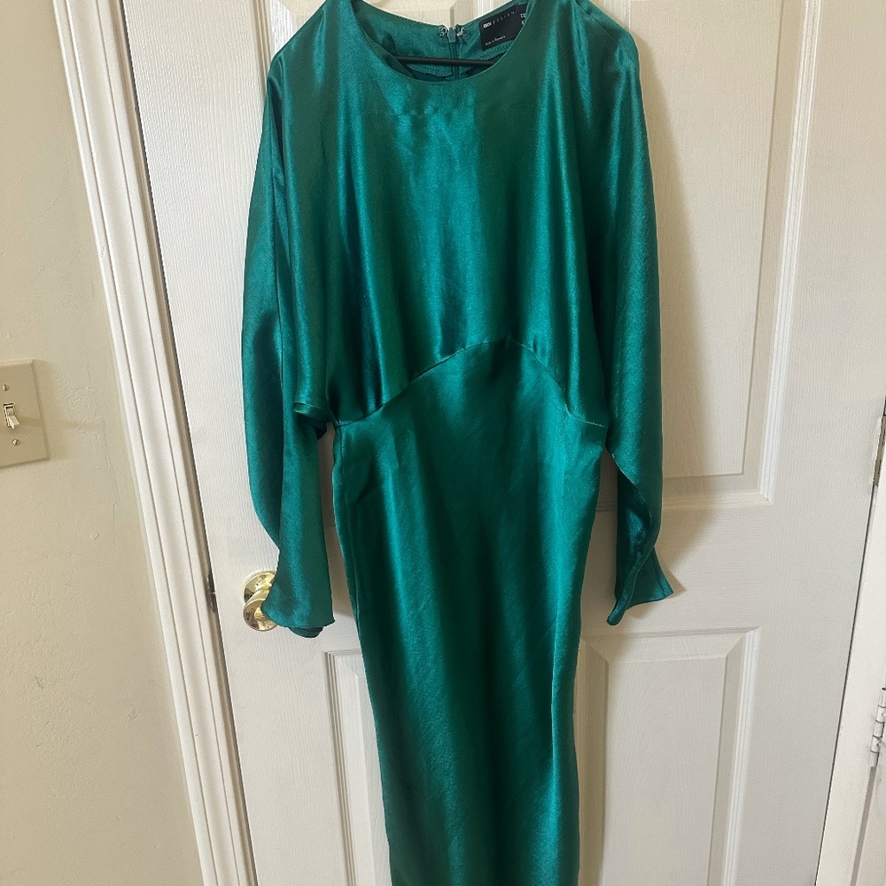 ASOS long sleeve maxi dress